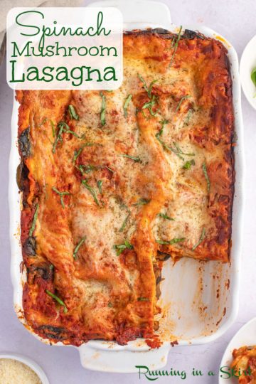 Spinach Mushroom Lasagna « Running in a Skirt