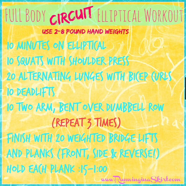 Full-Body Circuit Workout With Weights