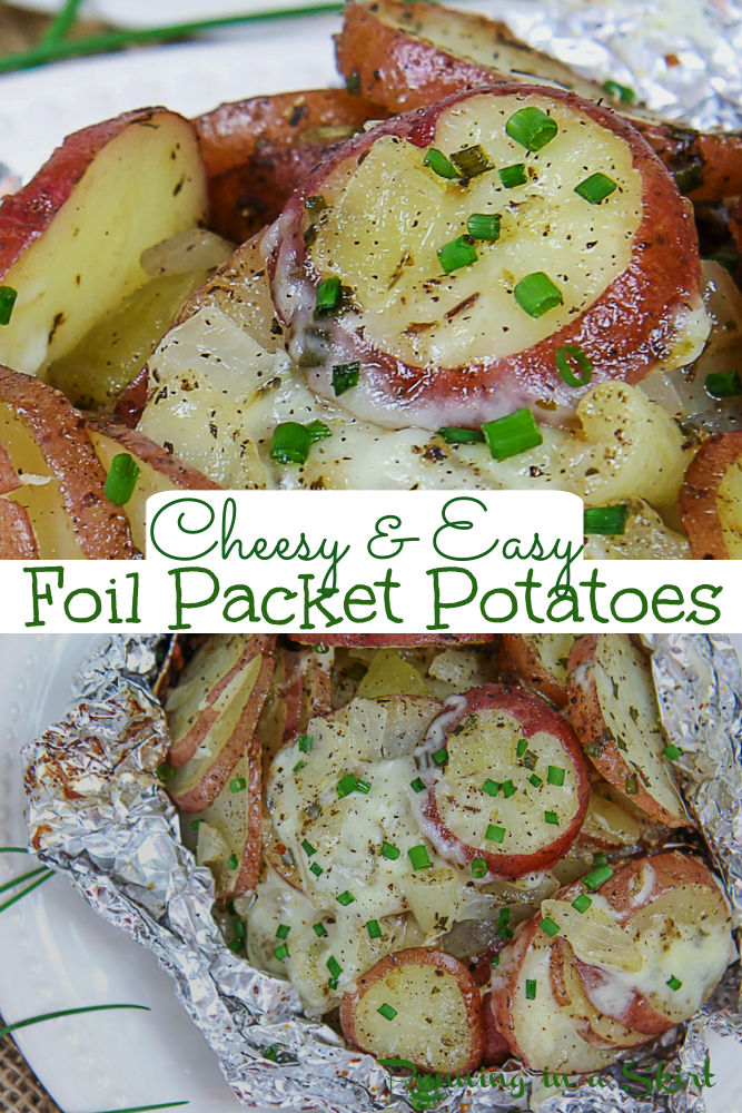 Perfect Garlic & Parmesan Potato Packets