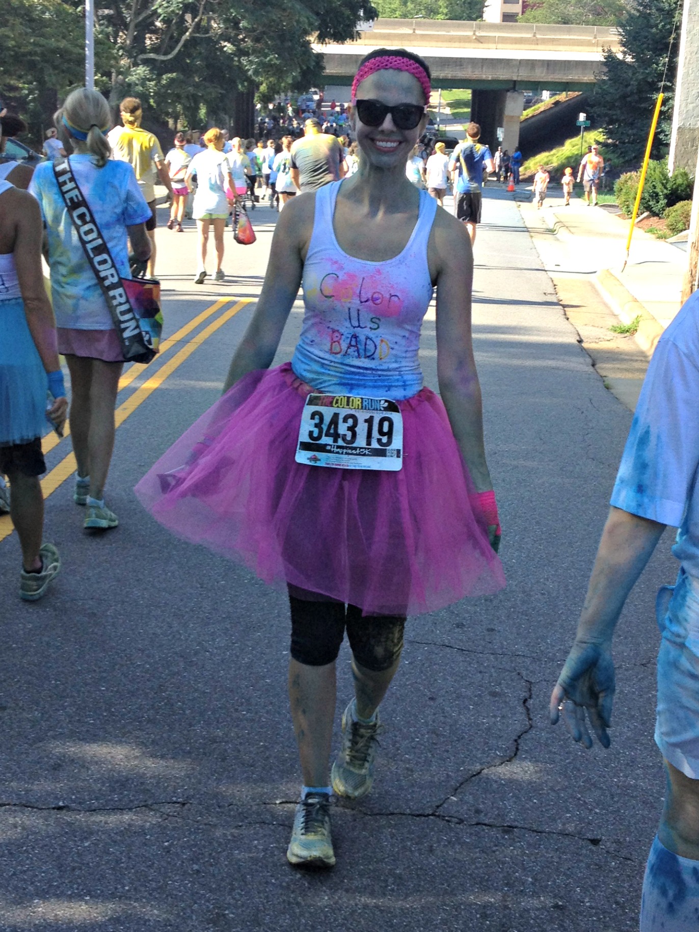 The Color Run Asheville Running In A Skirt 