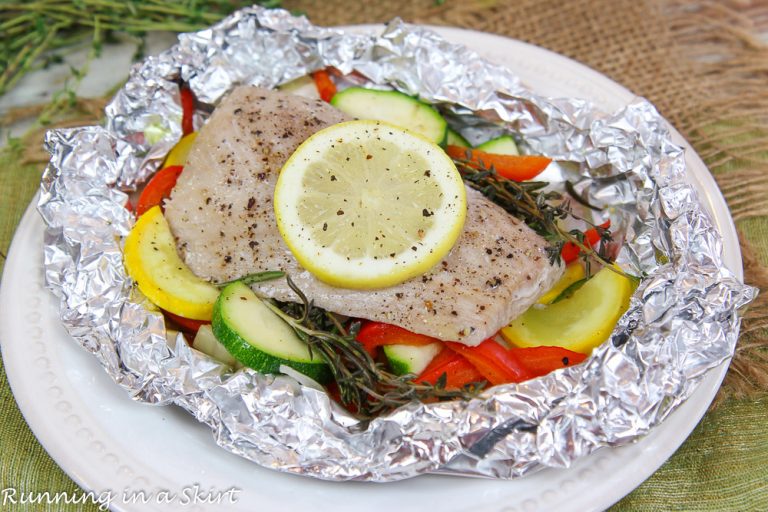 Baked Fish In Foil Packets - 30 Minute Meal « Running In A Skirt