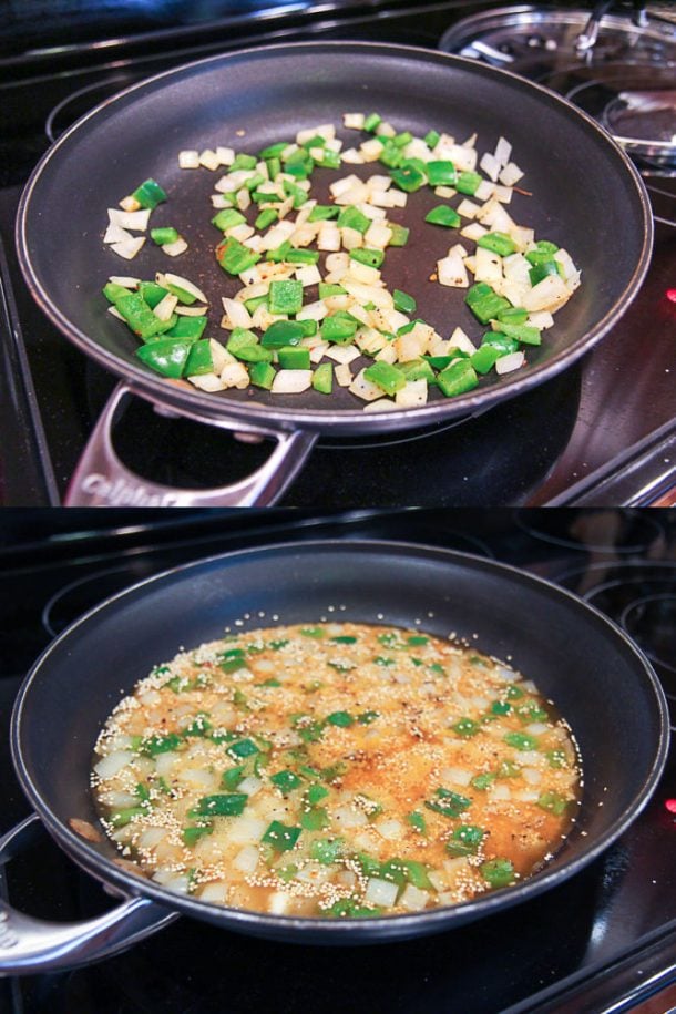 One Skillet Mexican Quinoa- Vegetarian & Vegan « Running in a Skirt