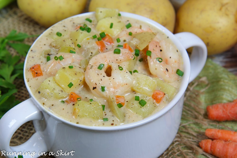 Cream Of Shrimp Soup Recipe - Easy Food Recipes 