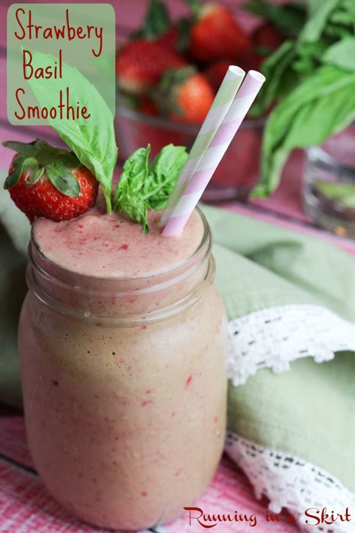 Strawberry Basil Smoothie Video