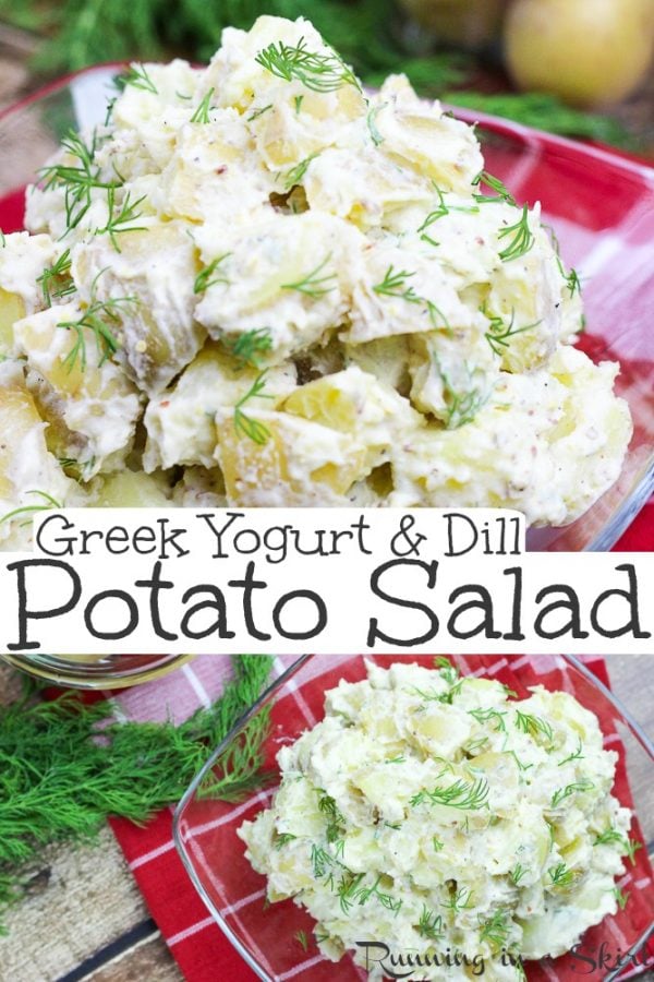 Healthy Potato Salad with Greek Yogurt Recipe « Running in a Skirt