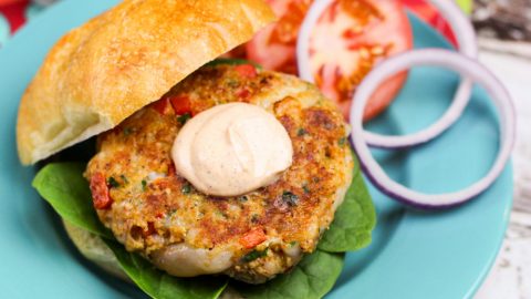 Cajun Shrimp Burgers - Beef Recipes - LGCM