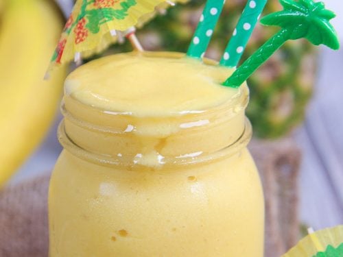 Healthy Mango Smoothie - only 4 Ingredients! « Running in a Skirt