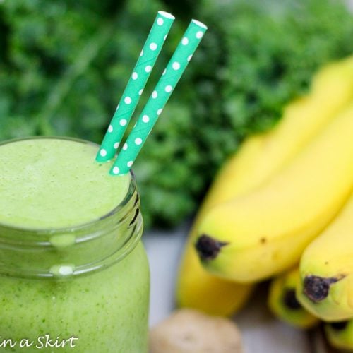 Green Detox Smoothie Recipe Simple And Easy « Running In A Skirt