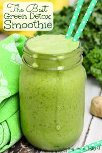 Green Detox Smoothie recipe - Simple & Easy « Running in a Skirt