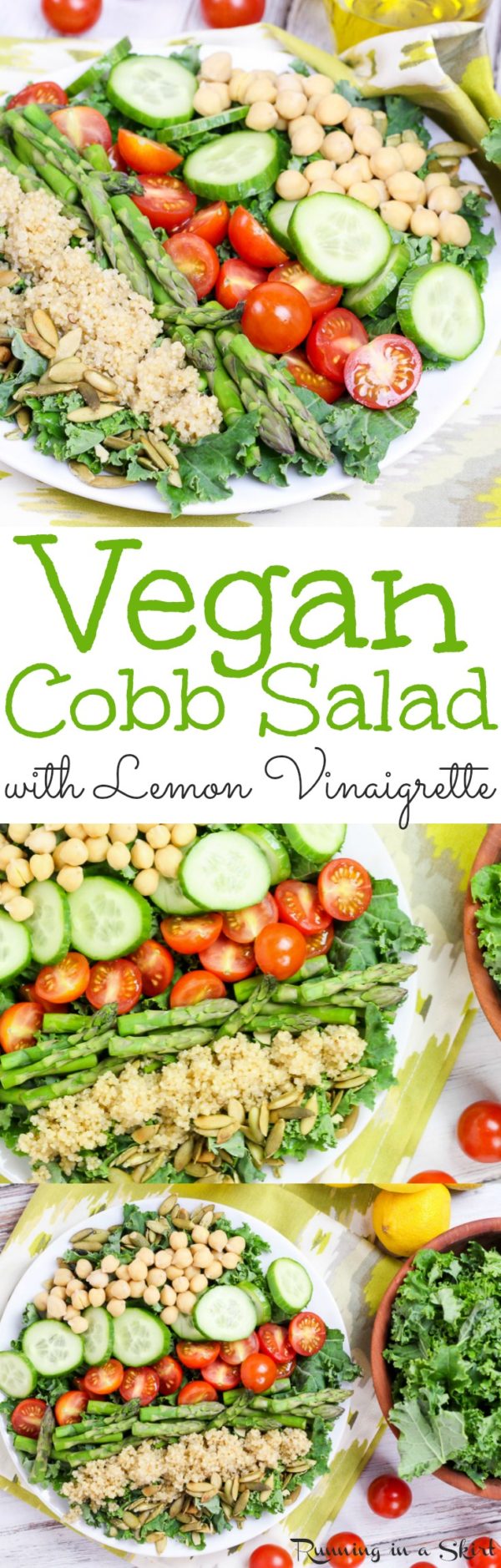 Easy Vegan Cobb Salad With Lemon Vinaigrette 8617