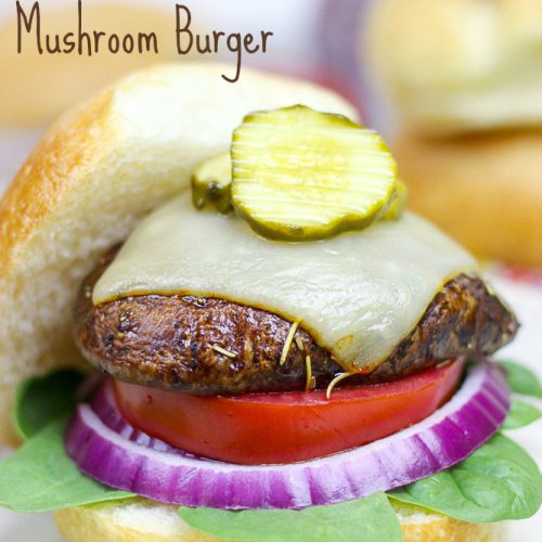 The Best Portobello Mushroom Burger recipe