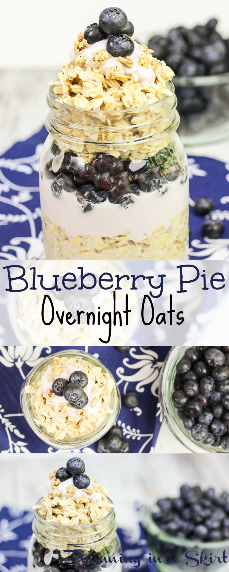 Blueberry Pie Overnight Oats