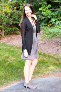 Fashion Friday - Gray Dress for Fall « Running in a Skirt
