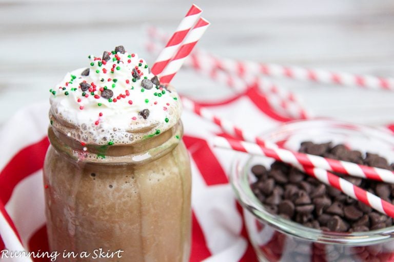 Healthy Peppermint Chocolate Smoothie