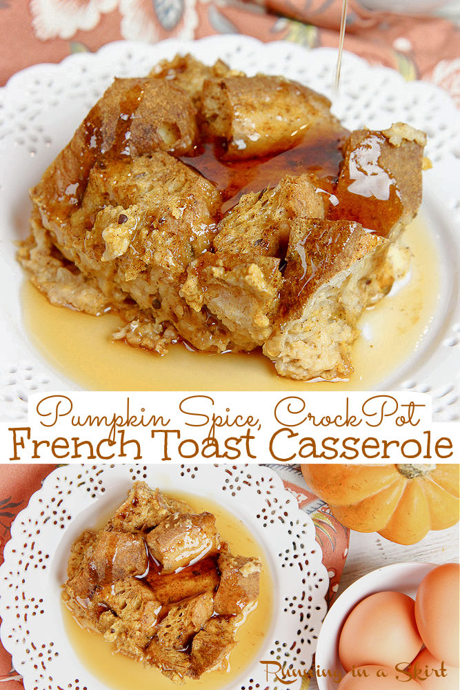 Crockpot French Toast Casserole