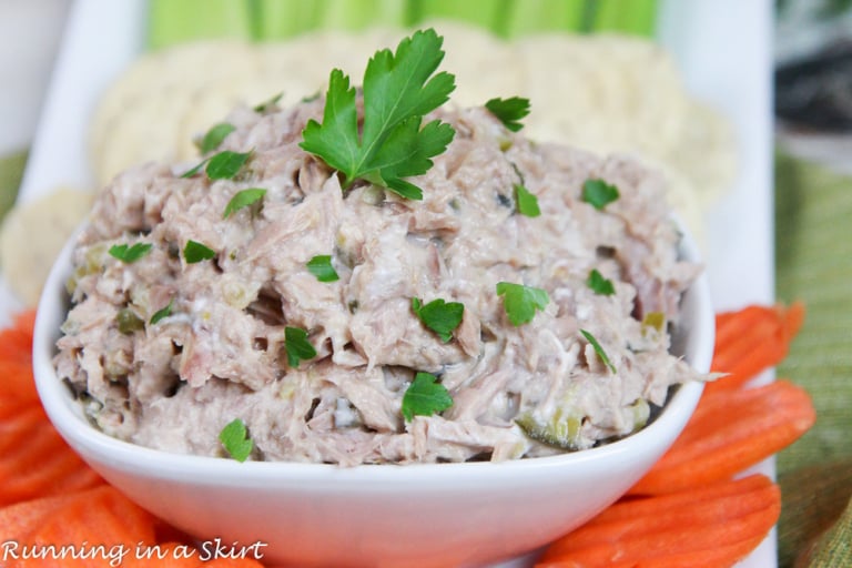 Healthy Tuna Salad with Greek Yogurt - Only 3 Ingredients!