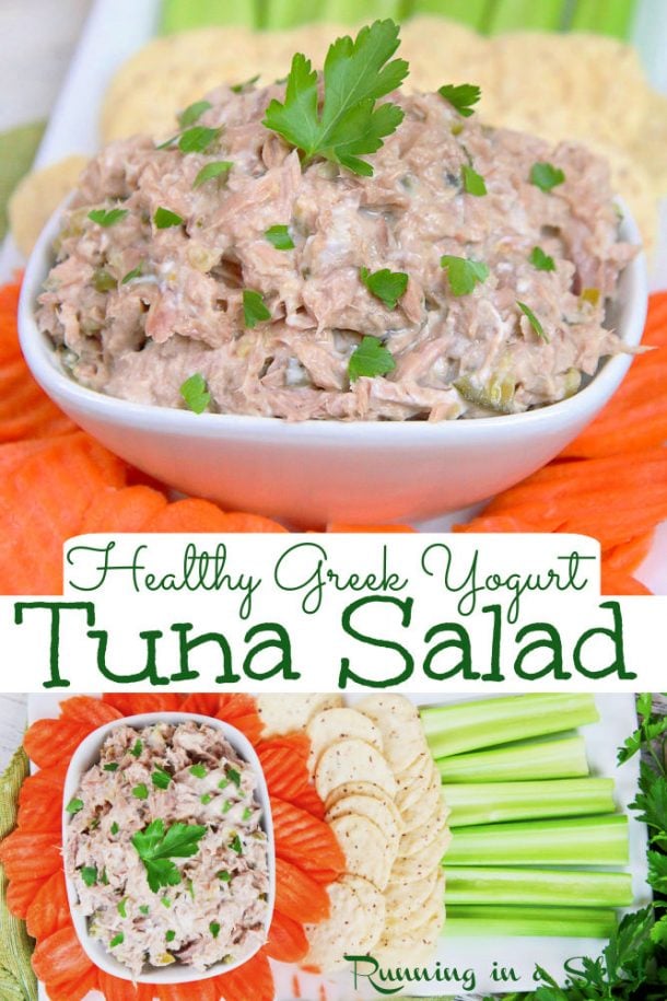 Healthy Tuna Salad With Greek Yogurt Only 3 Ingredients 6677