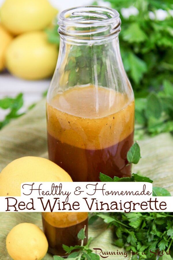 Homemade Red Wine Vinaigrette Dressing « Running in a Skirt