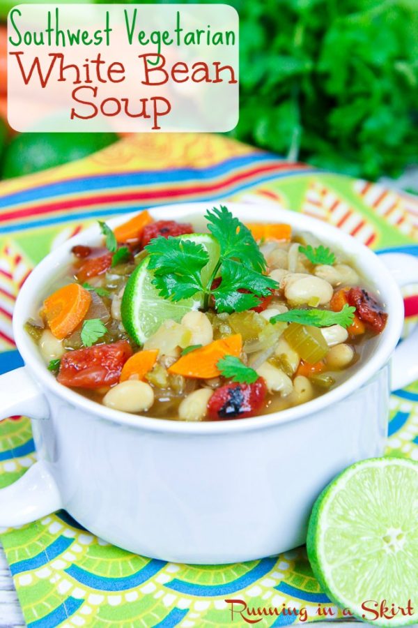 SW Vegetarian White Bean Soup Recipe