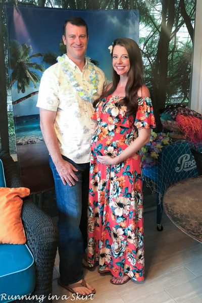 Couples Luau Themed Baby Shower « Running in a Skirt