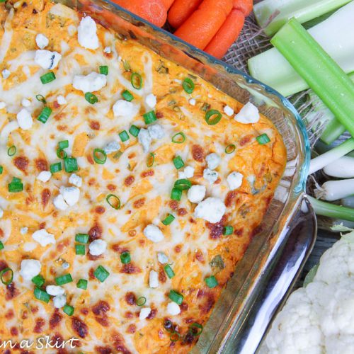 Healthy Buffalo Cauliflower Dip « Running in a Skirt