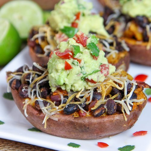 Vegan Taco Stuffed Sweet Potato Recipe Running In A Skirt