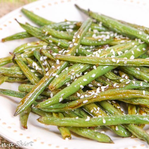 Healthy Asian Green Beans recipe - only 5 ingredients! « Running in a Skirt