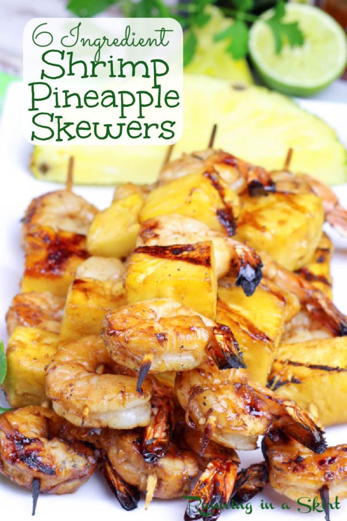 Shrimp and Pineapple Skewers Pin