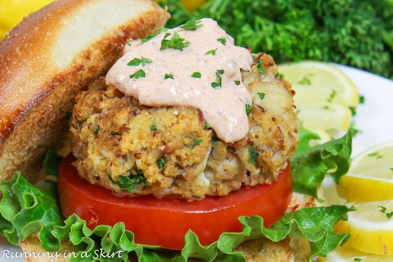 Crab Cake Sandwich: Easy And Healthy « Running In A Skirt