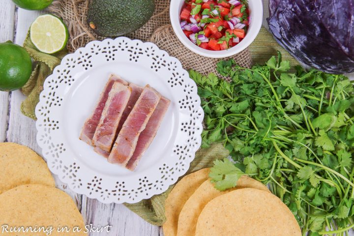 Ahi Tuna Tostada - Easy, Fresh & Healthy! « Running in a Skirt