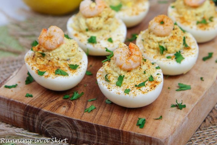 Shrimp Deviled Eggs with Old Bay « Running in a Skirt