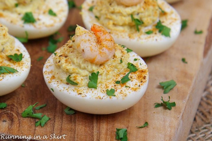 Shrimp Deviled Eggs With Old Bay « Running In A Skirt