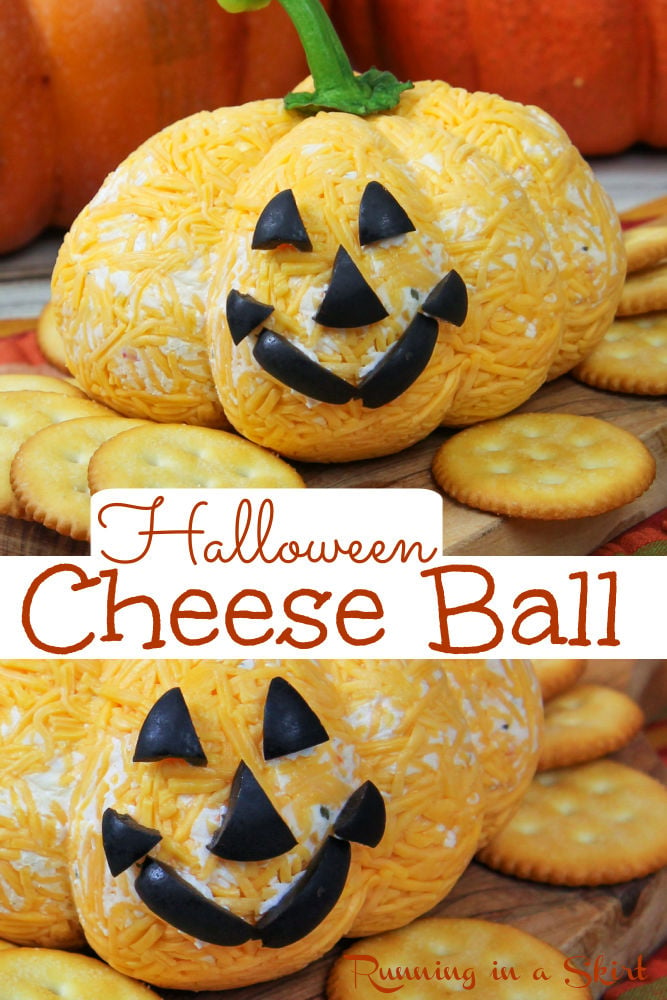 Halloween Cheese Ball via @juliewunder