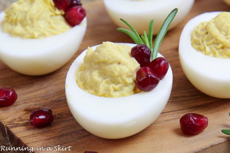 Christmas Deviled Eggs « Running In A Skirt