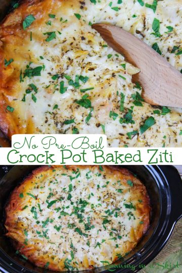 Crock Pot Baked Ziti - Vegetarian « Running in a Skirt