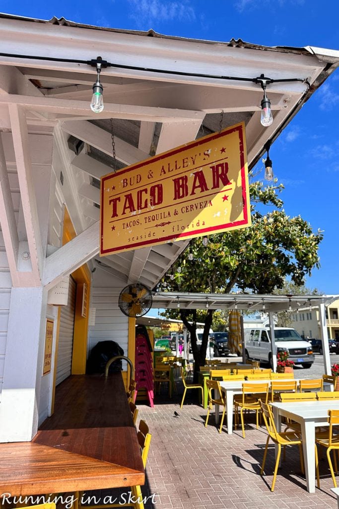 Best Seaside Restaurants - Bud & Alley's Taco Bar