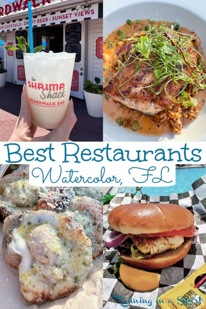 Best Watercolor Restaurants and Seaside Pinterest Collage