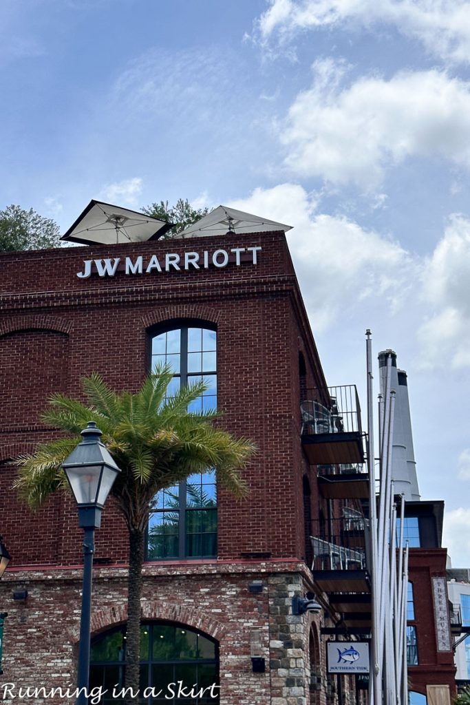 JW Marriott in Downtown Savannah GA