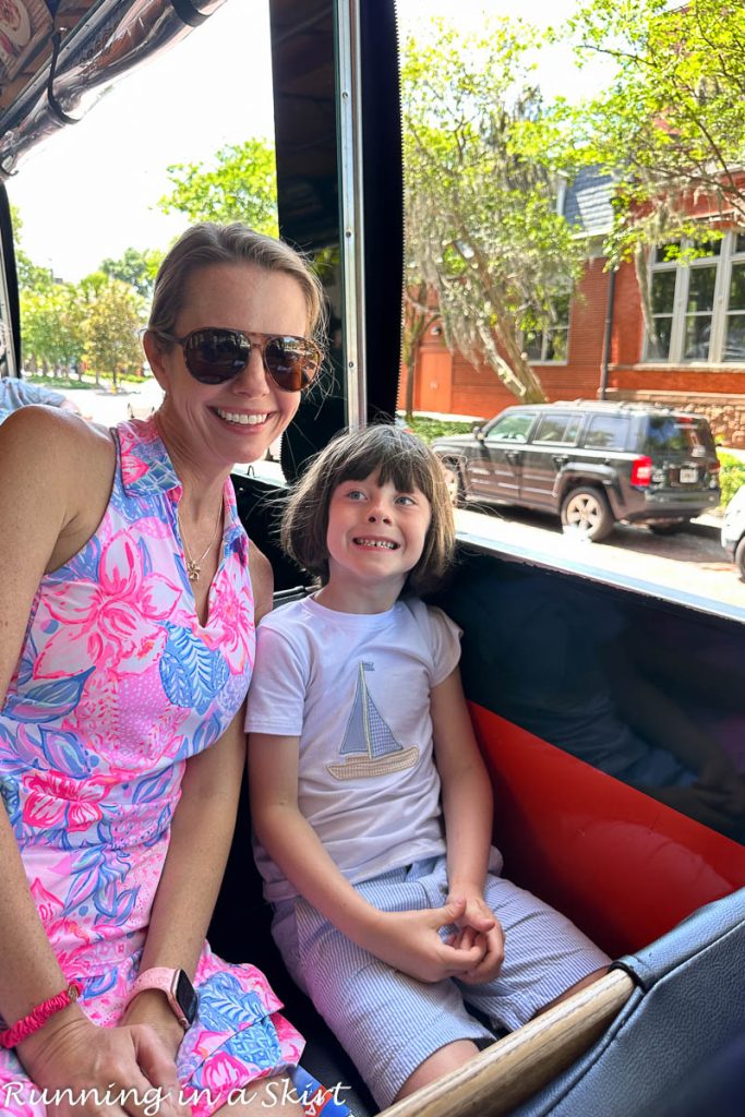 Things to Do in Savannah GA with kids - Trolley Tour