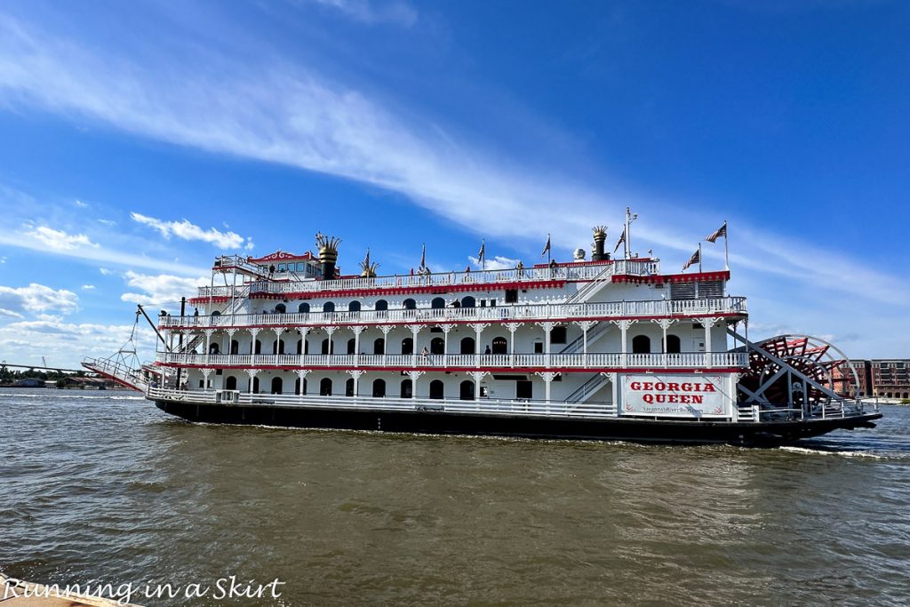 Things to Do in Savannah GA with kids - Georgia Queen Riverboat