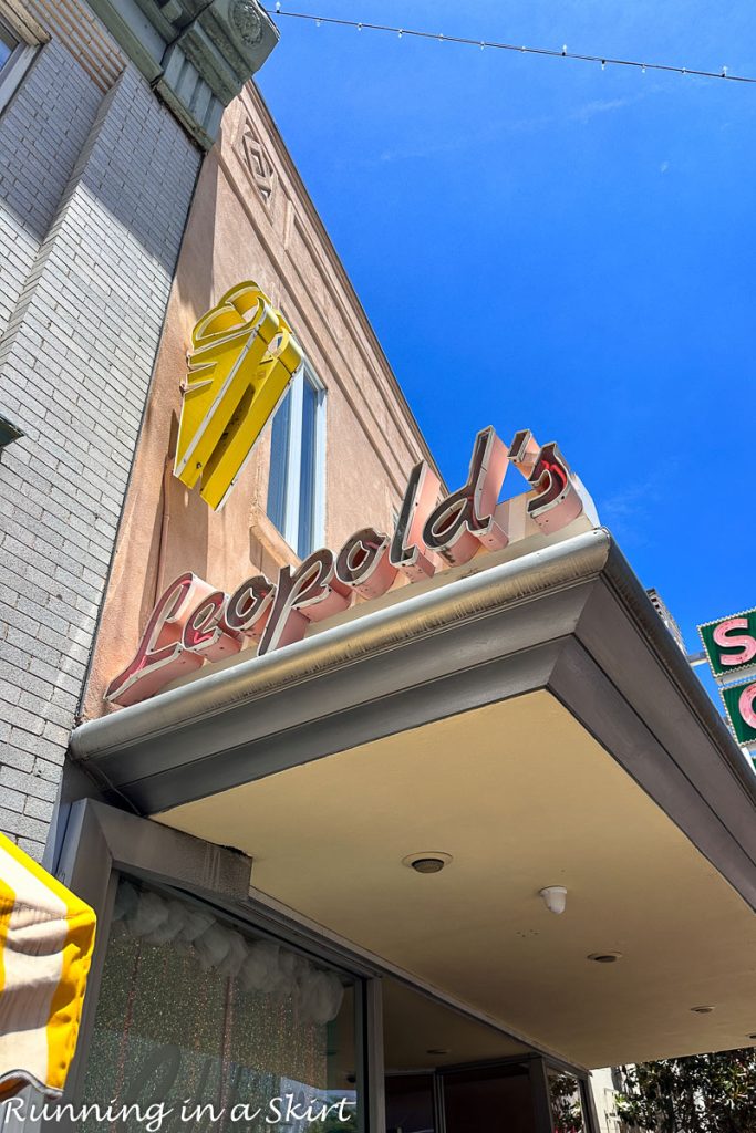 Things to Do in Savannah GA with kids - Leopold's Ice Cream