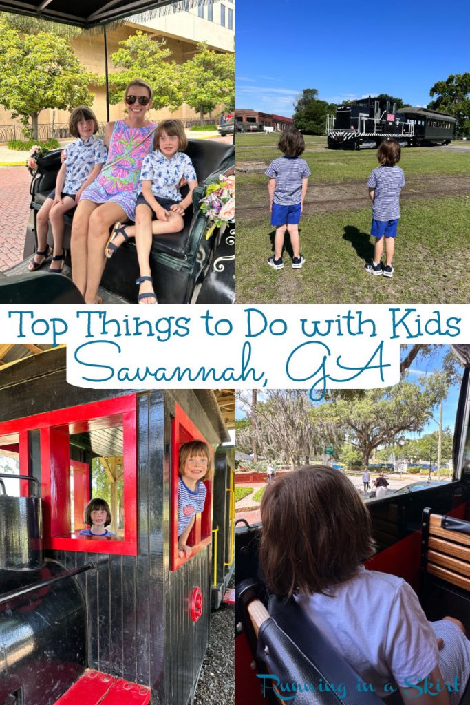 Things to Do in Savannah GA with kids Pinterest Pin