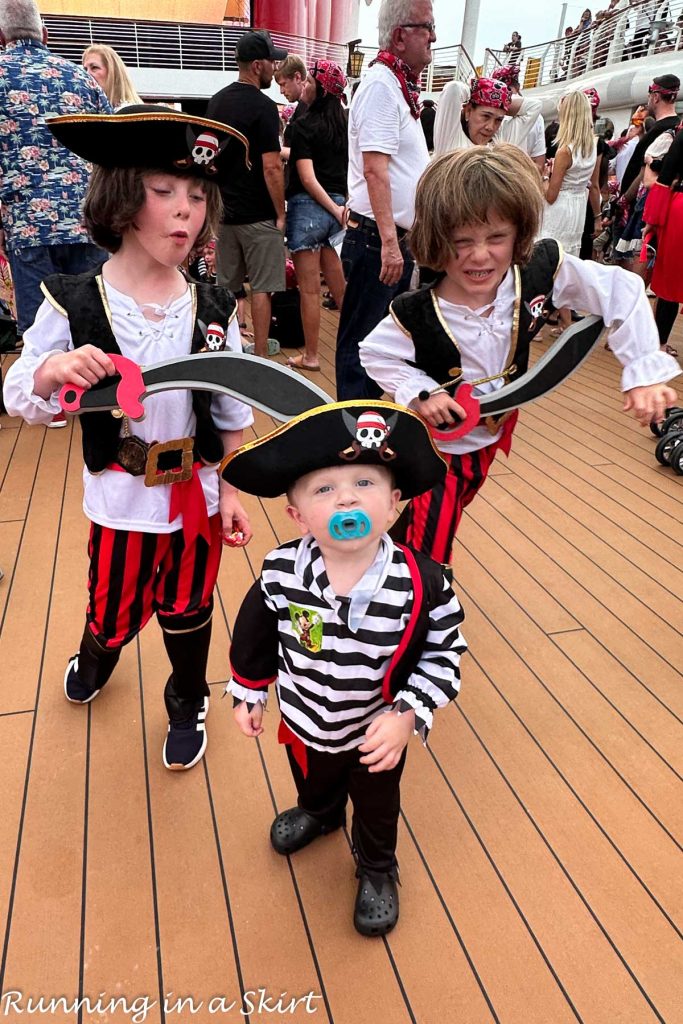 Pirate Night Disney cruise