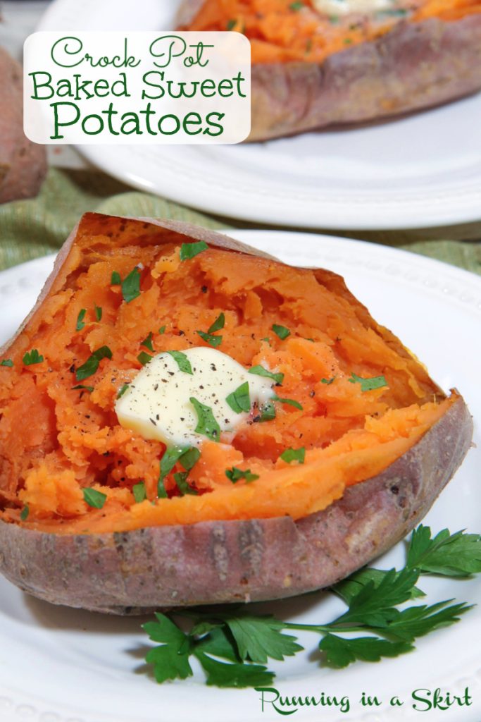 Crock Pot Sweet Potatoes Pinterest Pin