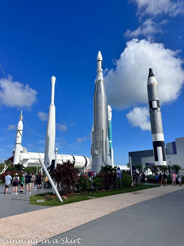 Kennedy Space Center Reviews & TIps- Rocket Garden