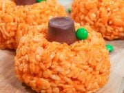 Pumpkin Rice Krispie Treat