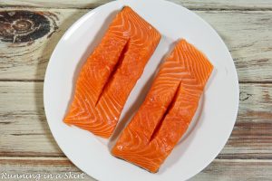 Crab Stuffed Salmon process photo