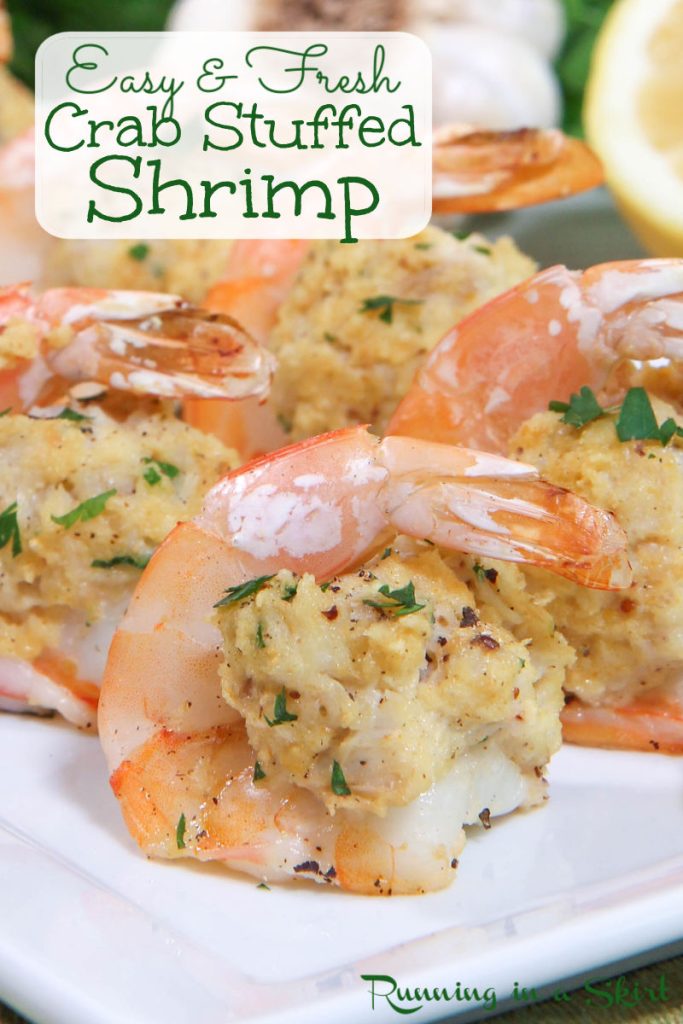 Crab Stuffed Shrimp recipe pin