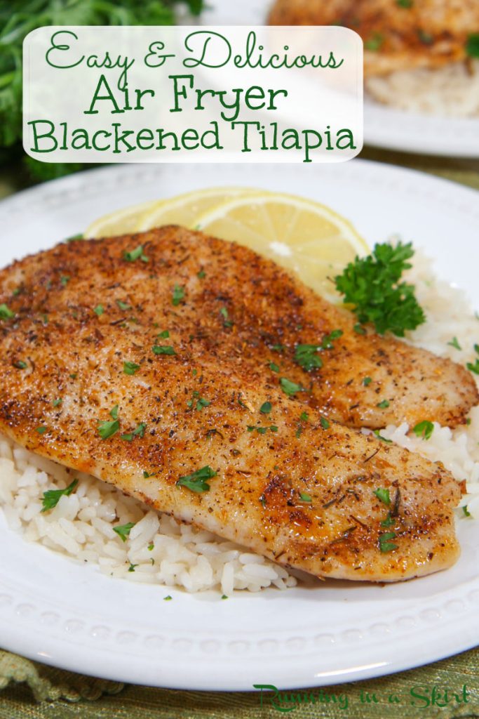 Air Fryer Tilapia Pinterest Pin