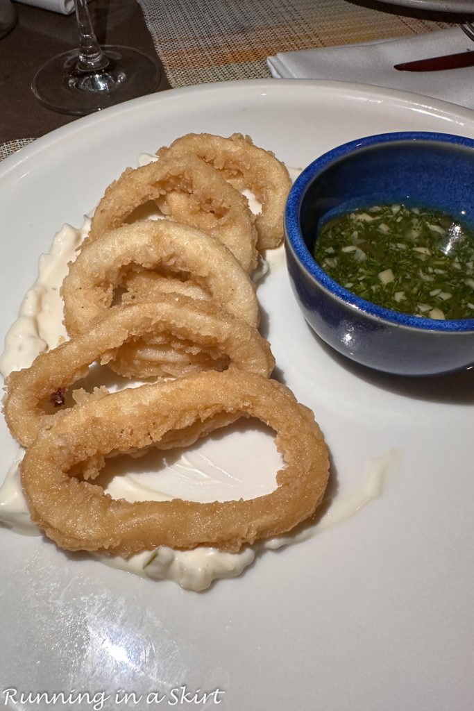 Hyatt Ziva Cap Cana Reviews Navigator Grill Calamari